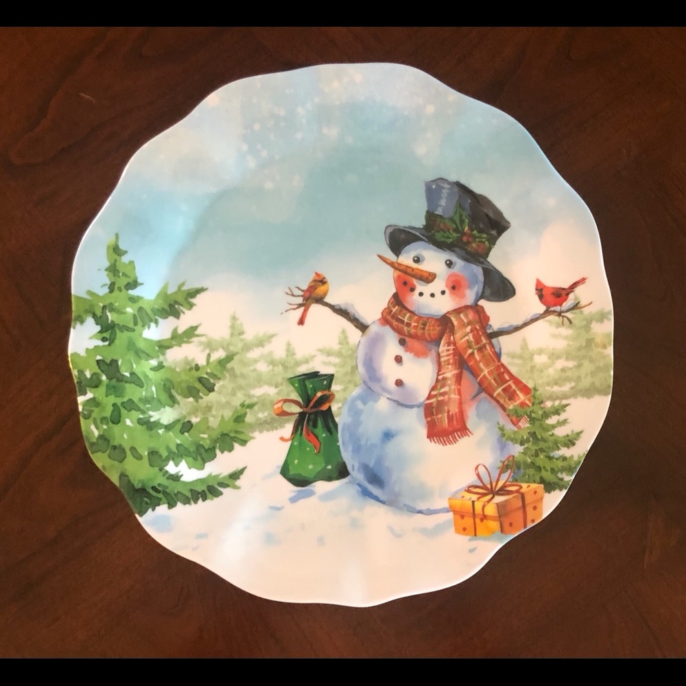 Snowman Dinnerware